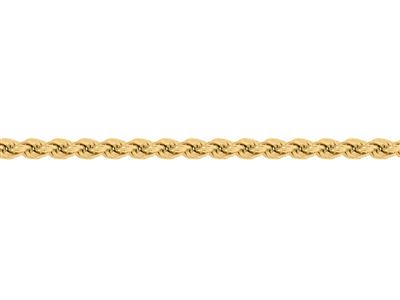 Kette Hohlseil 4,90 Mm, Gelbgold 18k. Ref. 00184 - Standard Bild - 3