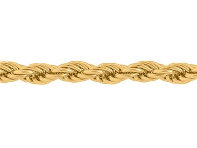 Kette Mechanisches Seil 1,50 Mm, 18k Gelbgold. Ref. 00602