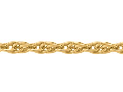 Kette Mit Doppelter For\at-masche 2mm, 18k Gelbgold. Ref. 00680 - Standard Bild - 2