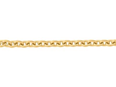 Runde Forçat-kette 2,60 Mm, 18k Gelbgold. Ref. 00370 - Standard Bild - 3