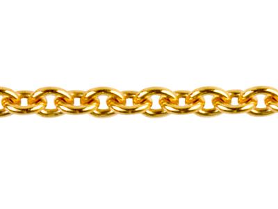 Chaîne Maille Forat Ronde 0,90 Mm,or Jaune 18k 3n. Rf. 00325