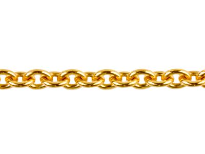 Runde Forçat-kette 0,90 Mm, 18k Gelbgold. Ref. 00325 - Standard Bild - 2