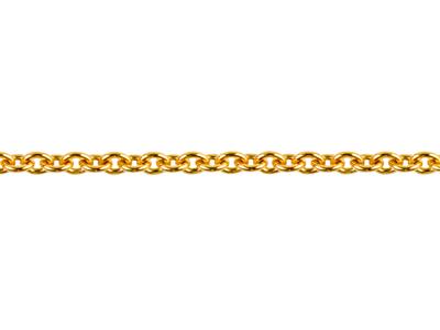 Runde Forçat-kette 0,90 Mm, 18k Gelbgold. Ref. 00325 - Standard Bild - 3