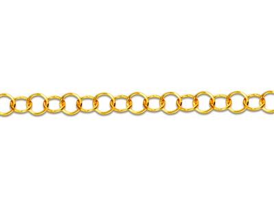 Massive Maschenringkette 2,40 Mm, 18k Gelbgold. Ref. 0088 - Standard Bild - 2