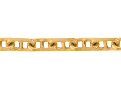 Kette Marine Ankerkette Rautenmasche 1,70 Mm, 18k Gelbgold. Ref. 00953
