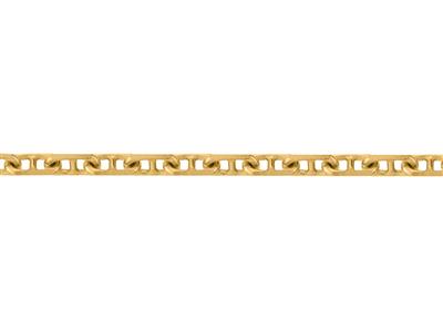 Diamantgeschliffene Ankerkette Marine, 1,70, 18k Gelbgold. Ref. 00212 - Standard Bild - 3