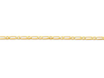 Kette Alternatives Netz 1/1, Ultraflach Gefeilt, 6 Seiten, 4 Mm, 18k Gelbgold - Standard Bild - 3