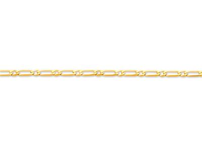 Kette Alternatives Netz 1/1, Ultraflach Gefeilt, 6 Seiten, 6,80 Mm, 18k Gelbgold - Standard Bild - 3
