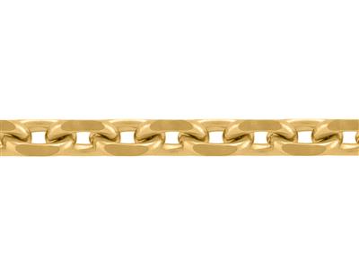 Diamantbesetzte Forçat-kette 1,20 Mm, 18k Gelbgold. Ref. 00435 - Standard Bild - 2