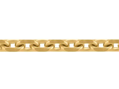 Diamantbesetzte For\at-kette 1,35mm, 18k Gelbgold. Ref. 00440hj - Standard Bild - 2