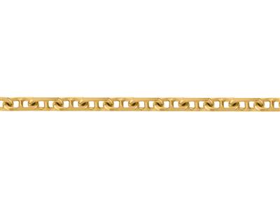 Kette Marine Ankerkette Rautenmasche 3,48 Mm, 18k Gelbgold. Ref. 00217 - Standard Bild - 3