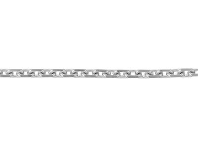 Kette Diamantnetz Ankerkette 1,50 Mm, 18k Weissgold Pd 13. Ref. 00445 - Standard Bild - 3