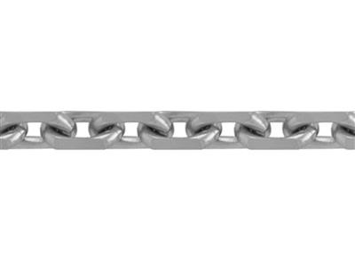 Kette Diamantnetz Ankerkette 2,40 Mm, 18k Weissgold Pd 13. Ref. 00475hj