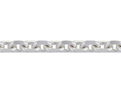 Kette Diamantnetz Ankerkette 1,20 Mm, 18k Weissgold Pd 13. Ref. 00435 - Standard Bild - 2