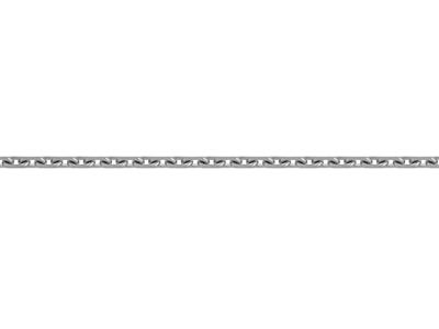 Diamantschliff For\at-kette 1,75 Mm, 18 Karat Weißgold, Rhodiniert. Ref. 00455hj - Standard Bild - 3