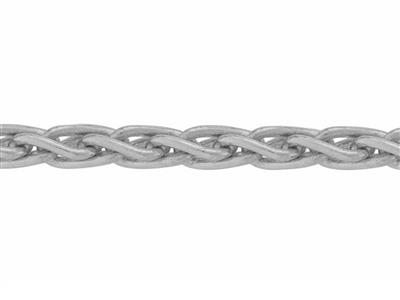 Chain 00361 Palmier Mecan 1,5mm Or Gris 18k Rh 4,70g/m - Standard Bild - 1