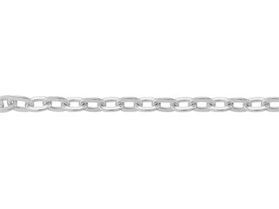 Kette Aus Flachem For\at-glied 3,35mm, Silber 925. Ref. 10124 - Standard Bild - 3