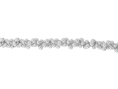 Massive Fantasie-kette, Mehrere Kugelglieder, 8 MM 925er Silber. Ref. 10182 - Standard Bild - 3