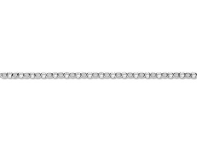 Jaseron-gliederkette Diamantiert 1,60 Mm, Silber 925. Ref. 10201 - Standard Bild - 3