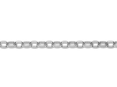 Chain 10202 Jaseron Diamantee Dia 3,20 MM - Ag 925 12,30 Gm