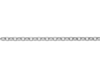 Jaseron-gliederkette Mit Diamantschliff 3,20 Mm, Silber 925. Ref. 10202 - Standard Bild - 2