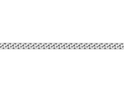 Diamantgeschnittene Gourmetkette Mit 4 Seiten 12 Mm, Silber 925. Ref. 03881/12 - Standard Bild - 3