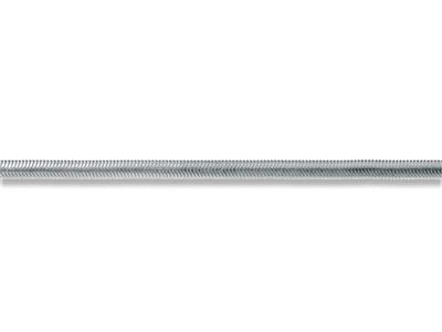 Flache, Ovale Schlangenkette 4,20 Mm, Silber 925. Ref. 10069 - Standard Bild - 3