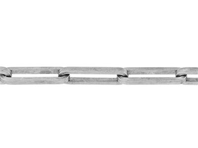 Kette Netz Rechteck 3 Mm, Silber 925. Ref. 10039 - Standard Bild - 2