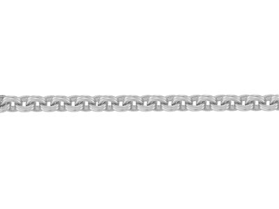 Massive Ankerkette Mit Doppeldraht 12,50 X 10,50 Mm, 925er Silber. Ref. 10180 - Standard Bild - 3