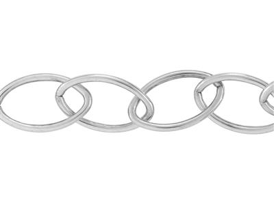 Navette-glied Kette 11 Mm, Silber 925. Ref. 10066 - Standard Bild - 2
