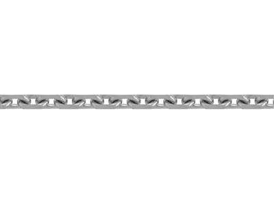 Kette Aus Diamantgeschliffenem For\at-glied 1,40 Mm, Silber 925. Ref. 00440 - Standard Bild - 3