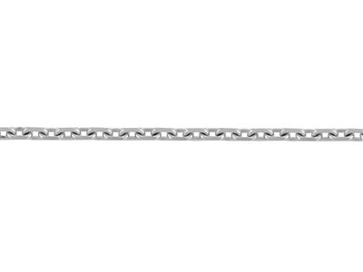 Kette Aus Forçat-maschen Mit Diamantbeschichtung 1,76 Mm, Silber 925. Ref. 00455 - Standard Bild - 3