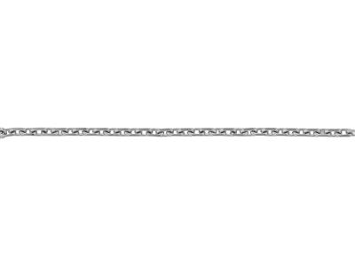 Kette Aus Forçat-maschen Mit Diamantbeschichtung 1,76 Mm, Silber 925. Ref. 00455 - Standard Bild - 4