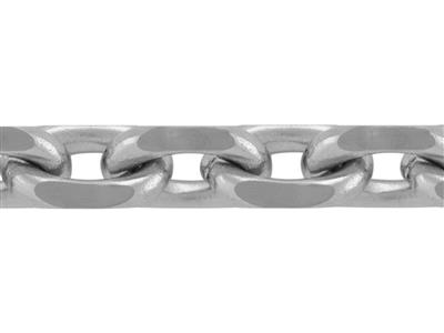 Kette Aus Diamantgeschnittenen For\at-gliedern 3,60 Mm, Silber 925. Ref. 00510 - Standard Bild - 2