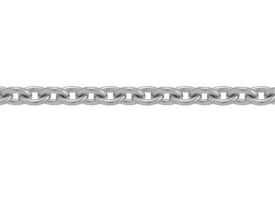 Kette Netz Runde Ankerkette 1,10 Mm, Silber 925. Ref. 00330 - Standard Bild - 1