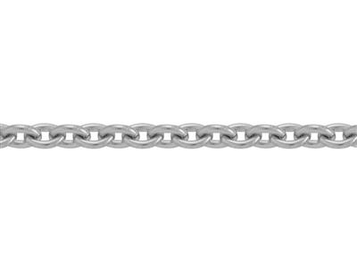 Runde Gliederkette Im For\at-stil 3,40 Mm, Silber 925. Ref. 00390 - Standard Bild - 2