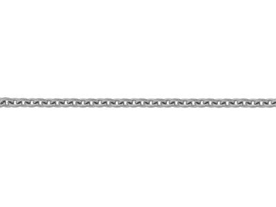 Runde Gliederkette Im For\at-stil 3,40 Mm, Silber 925. Ref. 00390 - Standard Bild - 3