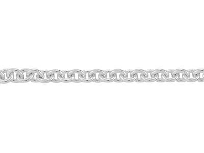 Runde For\at-gliederkette 4 Mm, Silber 925. Ref. 00400 - Standard Bild - 2
