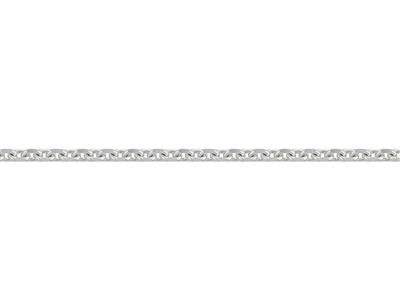 Kette Aus Forçat-maschen Mit Diamantbeschichtung 1,20 Mm, Silber 925. Ref. 00435 - Standard Bild - 2
