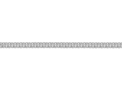 Kette Aus Forçat-maschen Mit Doppeltem Ring 7,30 Mm, Silber 925. Ref. 10159 - Standard Bild - 3