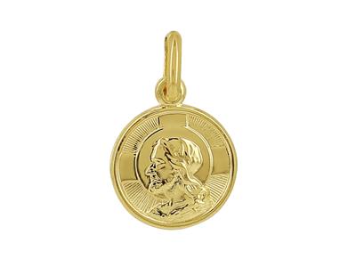 Ste Famille Charm 10 Mm, 18k Gelbgold