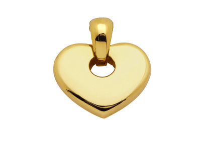 Herzanhänger Pm 16 Mm, Gelbgold 18k. Ref. 60316