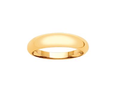 Ring Ring 5 Mm, 18k Gelbgold, Finger 52