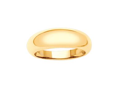 Ring Ring 6 Mm, 18k Gelbgold, Finger 52
