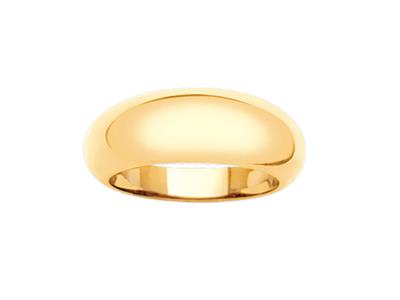 Ring Ring 8 Mm, 18k Gelbgold, Finger 47