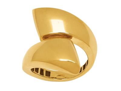 Ring Toi Et Moi, 18k Gelbgold, Finger 52 - Standard Bild - 1