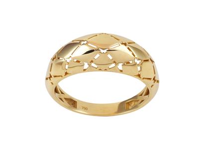 Ring 6,50 Mm, 18k Gelbgold, Finger 56 - Standard Bild - 1