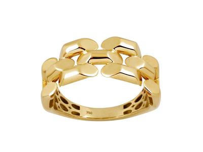 9 MM Barrenring, 18k Gelbgold, Finger 54