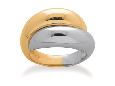 Fantasy Ring, 18k Bicolor Gold, Finger 52