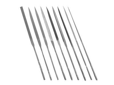 Pfeiler-nadelfeile / Flache Nadelfeile Nr. 2401, 200 MM G00, Vallorbe - Standard Bild - 2